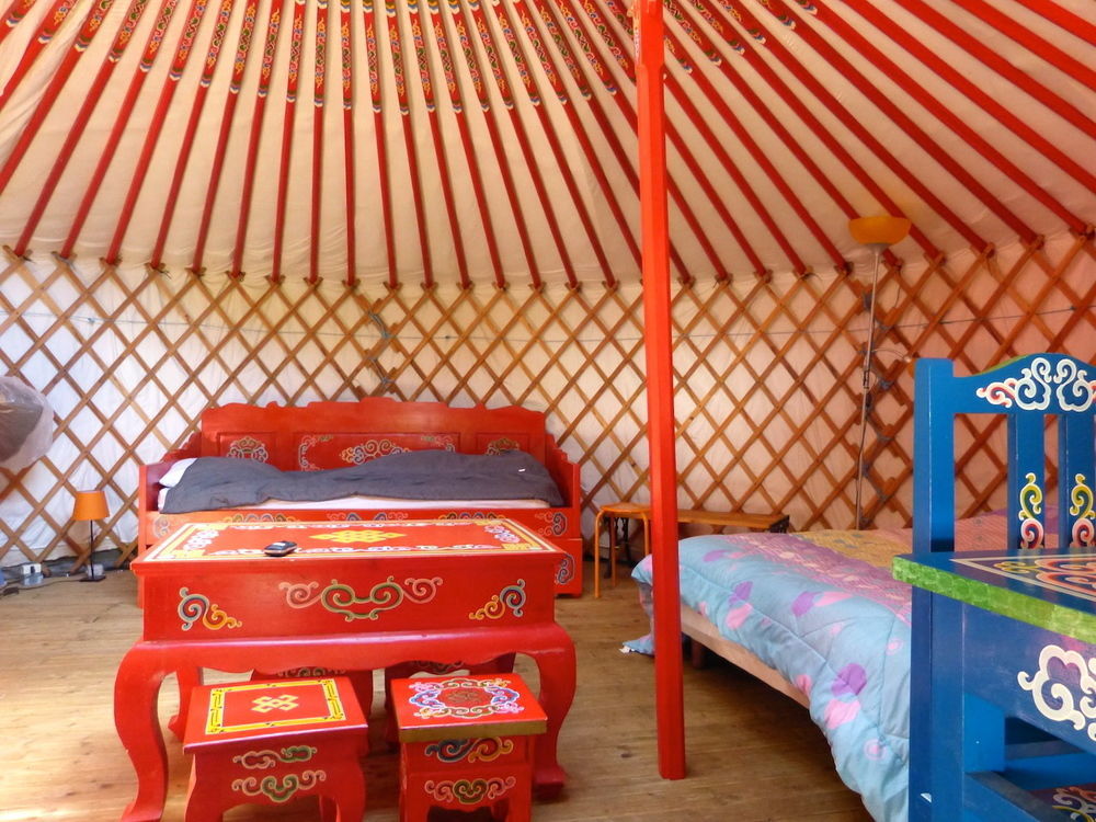 Plouénan Camping Kerlaudy Mer Et Yourtes מראה חיצוני תמונה