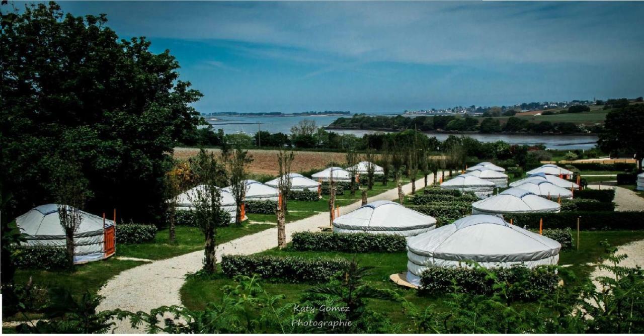 Plouénan Camping Kerlaudy Mer Et Yourtes מראה חיצוני תמונה